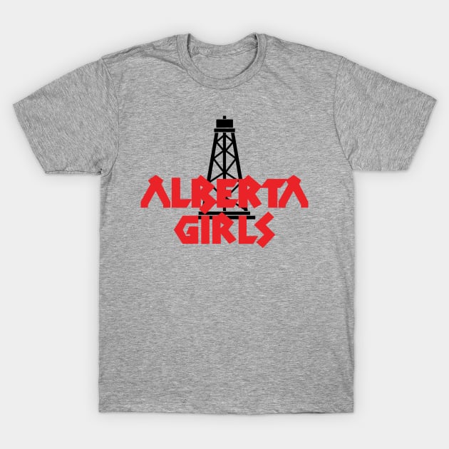 8ts Alberta Girls T-Shirt by kewlwolf8ts